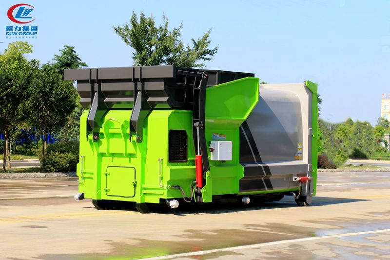 勾臂车配套移动压缩站